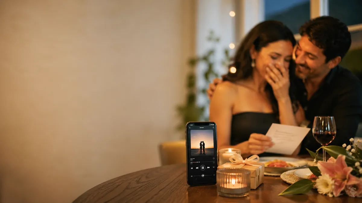 Personalised Anniversary Song: A Romantic Gift They’ll Never Expect